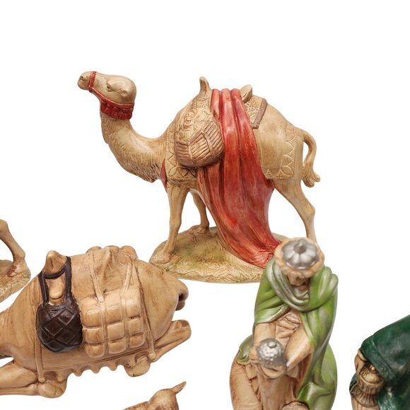 Vintage Holland Mold 1980 Nativity set 17 pieces - Picture 4 of 12